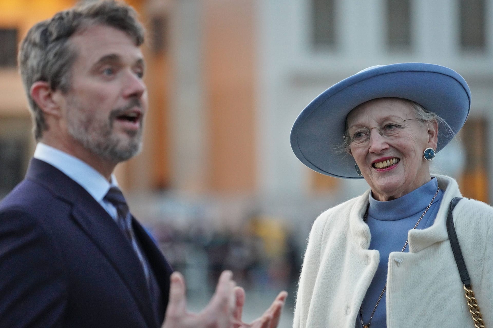 Frederik und Margrethe von Dänemark: Sie übergibt ihren Thron an ihren Sohn.