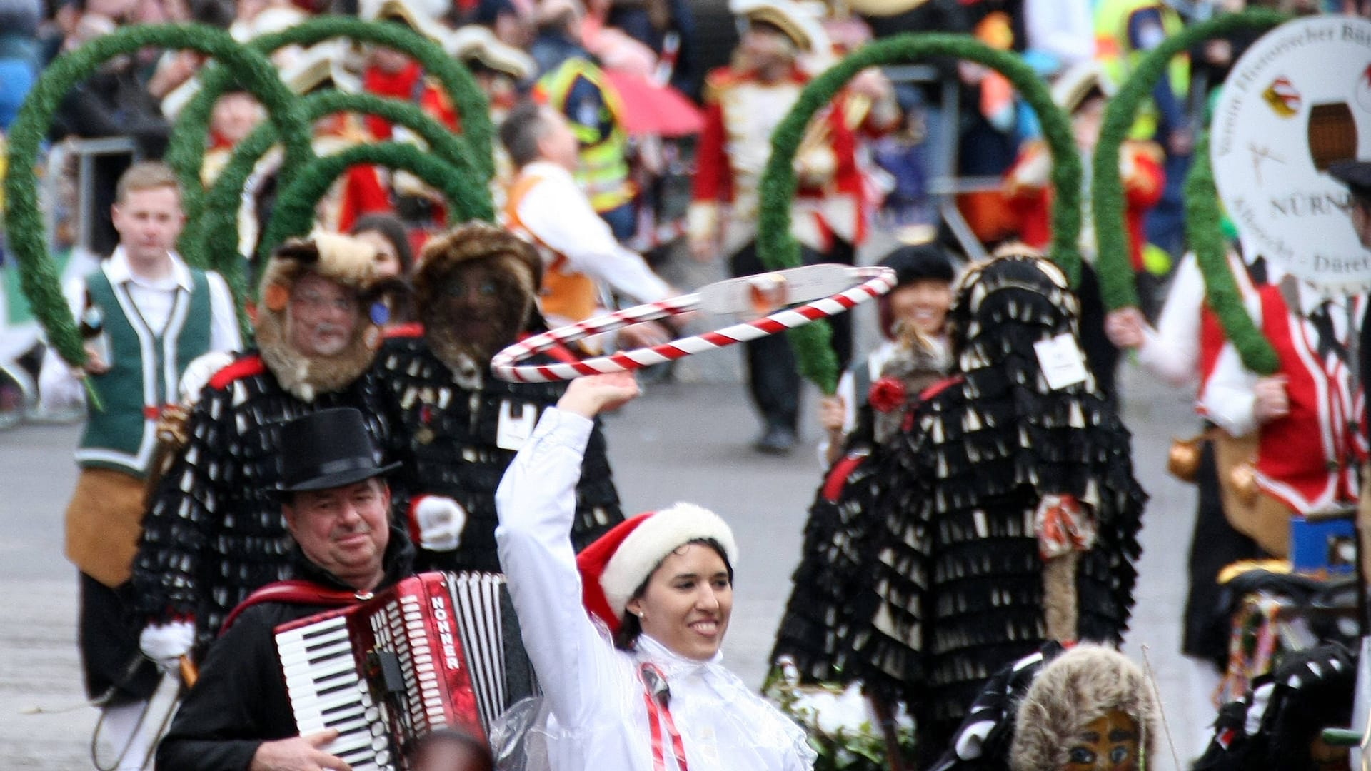 Von wegen Faschingsmuffel: Auch in Nürnberg wird die fünfte Jahreszeit ordentlich gefeiert.