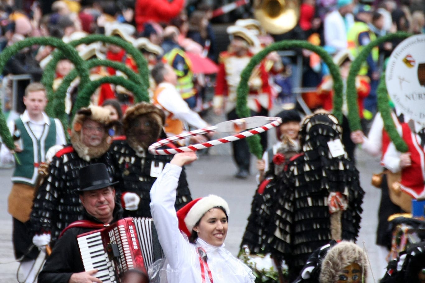 Von wegen Faschingsmuffel: Auch in Nürnberg wird die fünfte Jahreszeit ordentlich gefeiert.