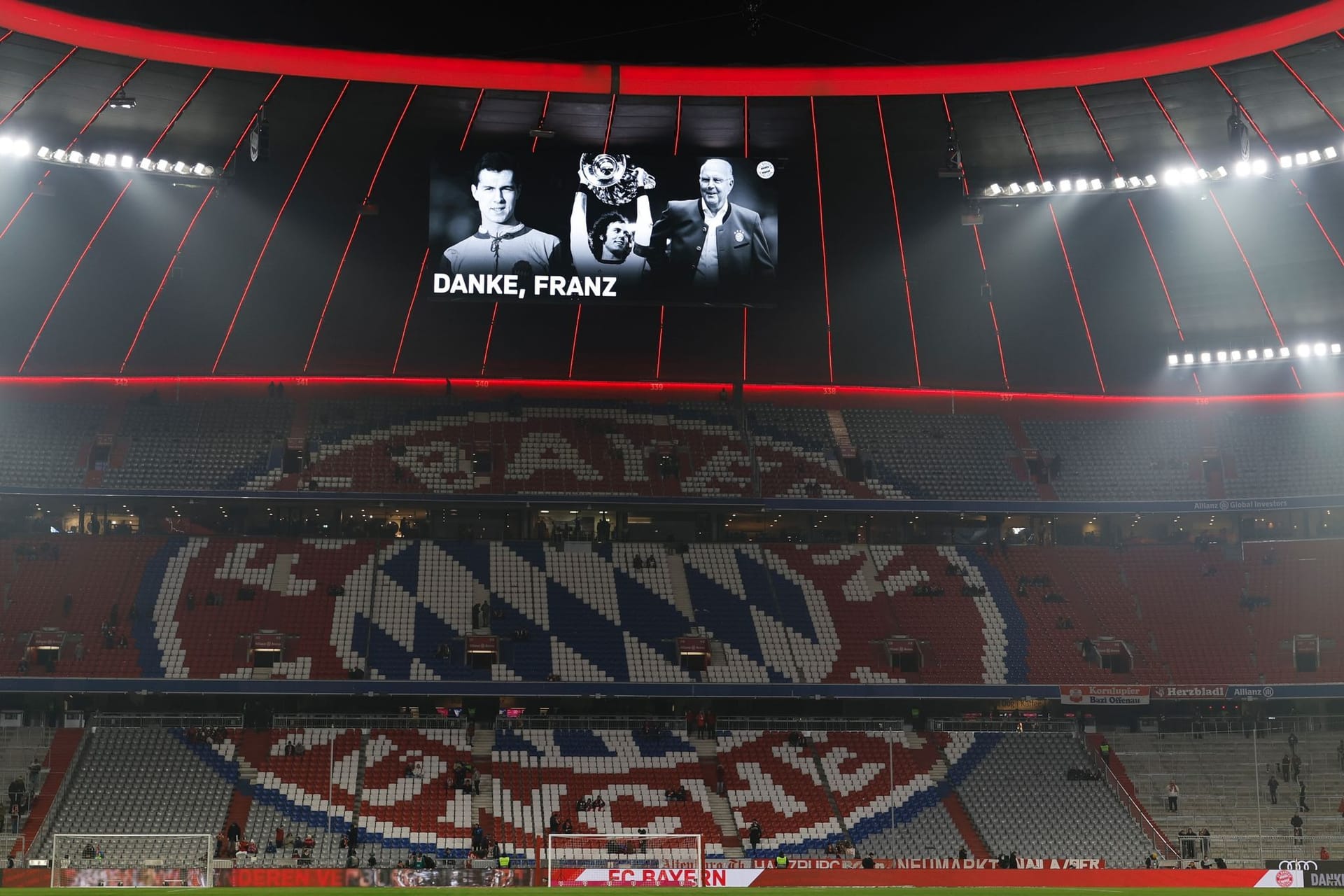 Gedenken an Beckenbauer