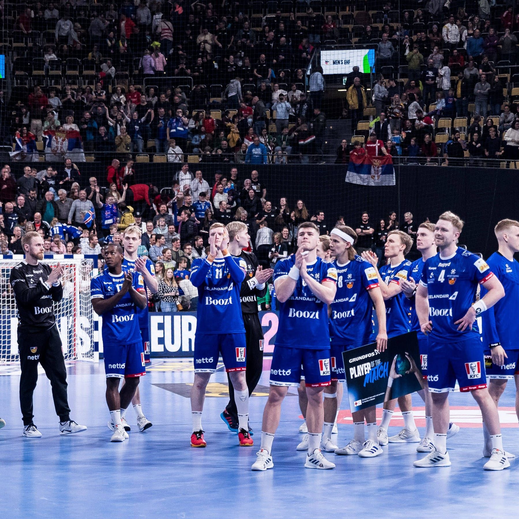 Handball-EM in München  Tausende Fans: So erleben Island-Stars