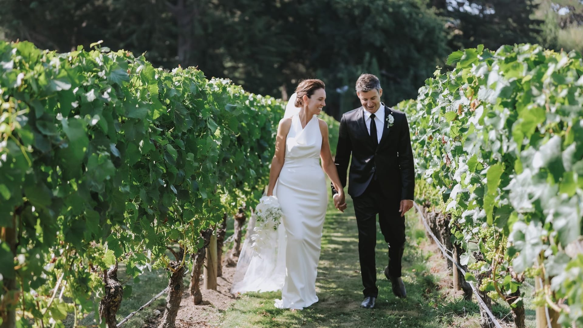 Jacinda Ardern und Clarke Gayford Jacinda Ardern und Clarke Gayford