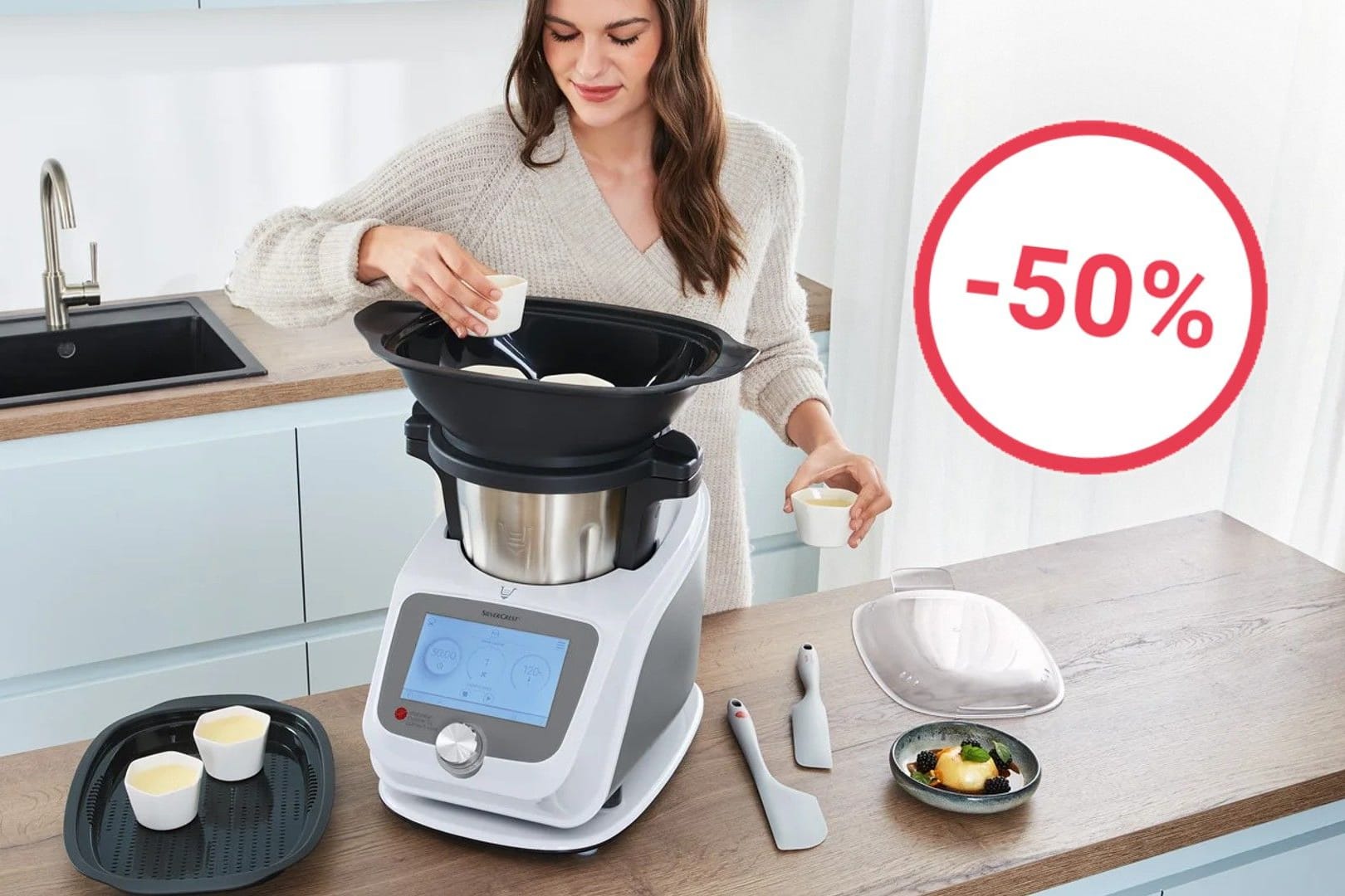 Preisrekord bei Lidl: Sichern Sie sich die beliebte Küchenmaschine Monsieur Cuisine Smart jetzt zum halben Preis!