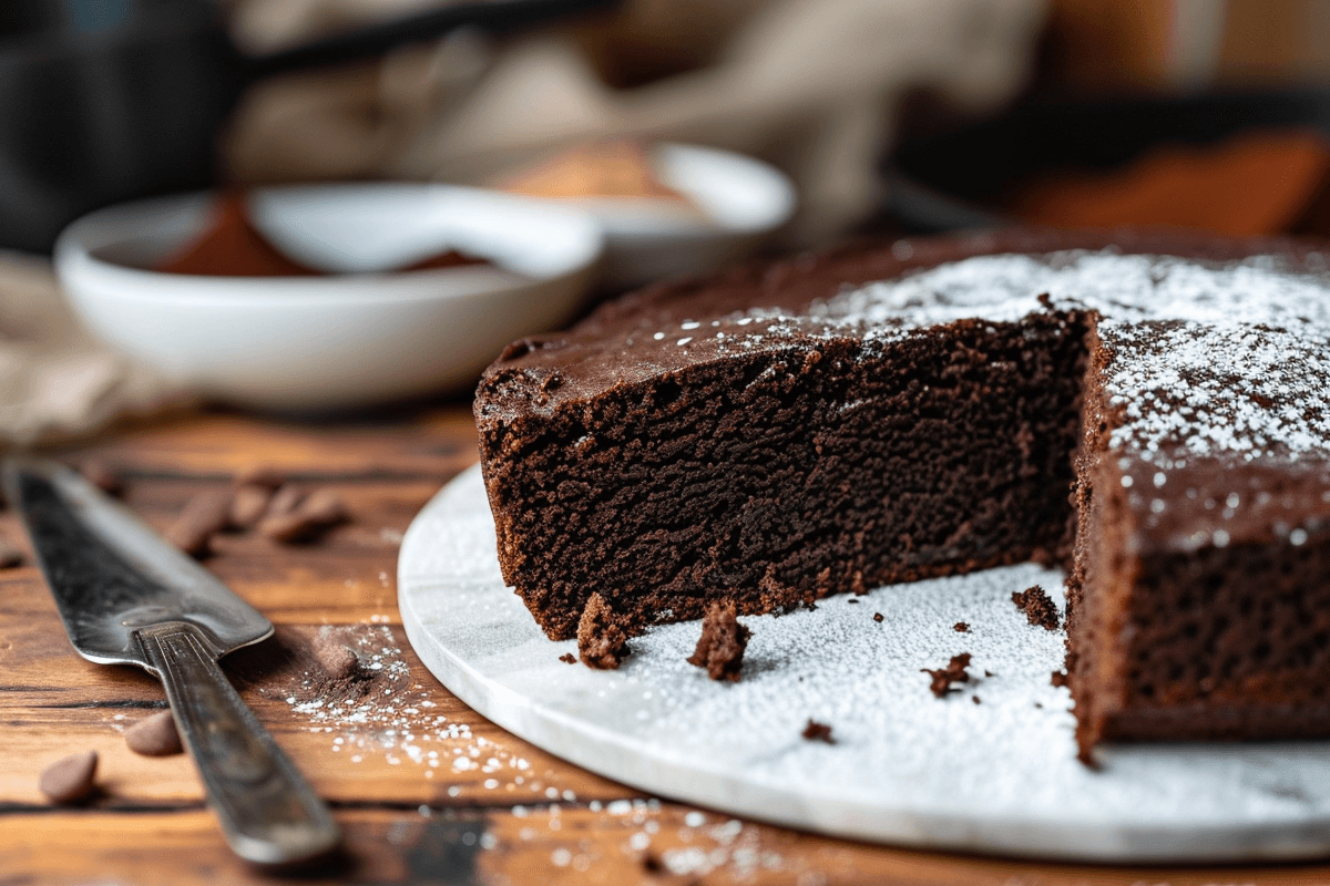 Veganer Schokoladenkuchen