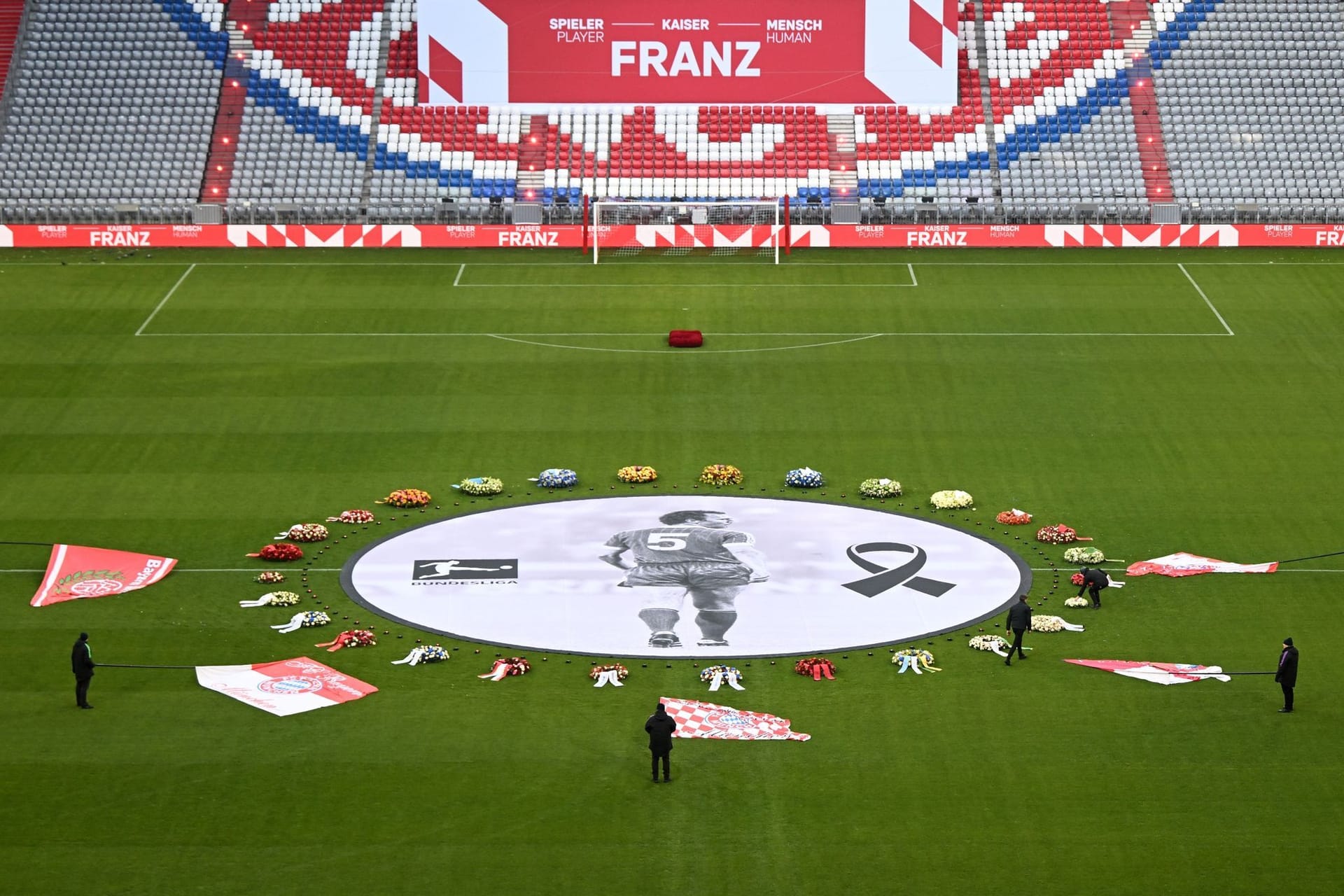 Gedenkfeier für Franz Beckenbauer