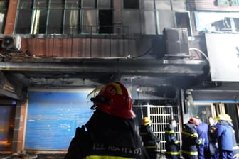 Gebäudebrand in China