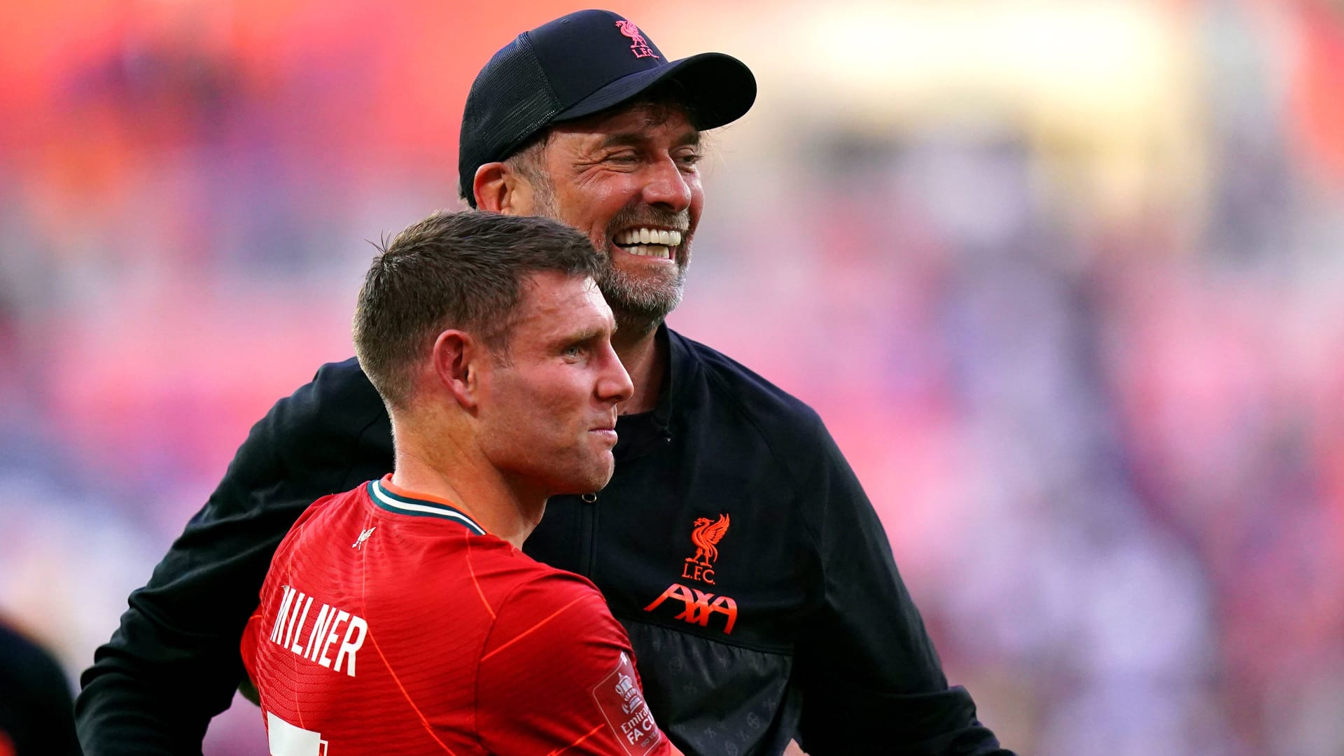 Verstanden sich blendend: James Milner (vorne) und Jürgen Klopp.