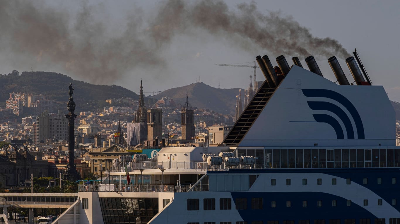 Kreuzfahrtschiff: Die Emissionen sind besonders hoch.