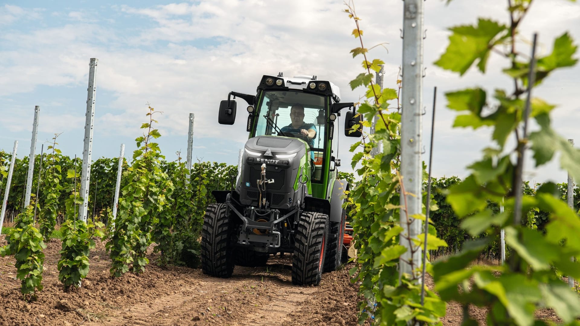 Fendt e100 V Vario: Der vollelektrische Traktor soll Ende 2024 in Serie gehen.