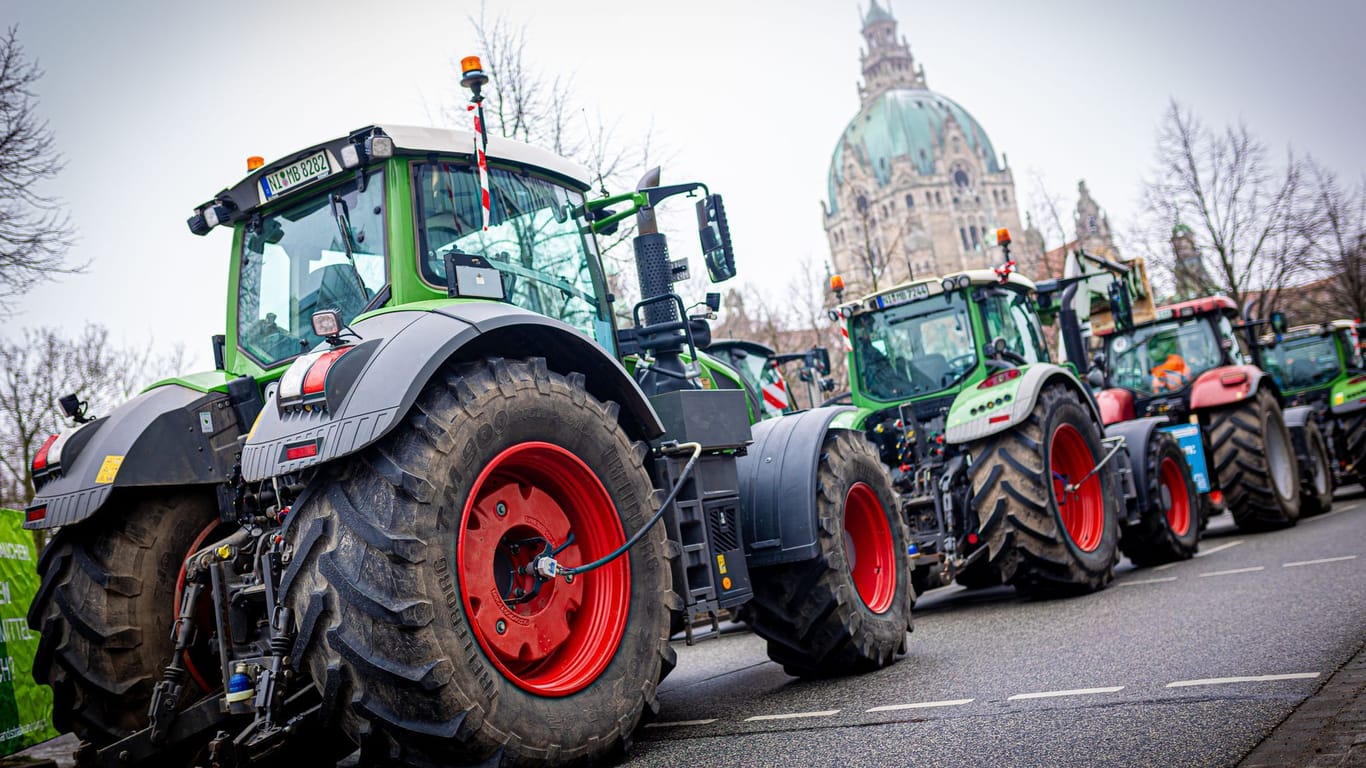 Bauernproteste - Hannover