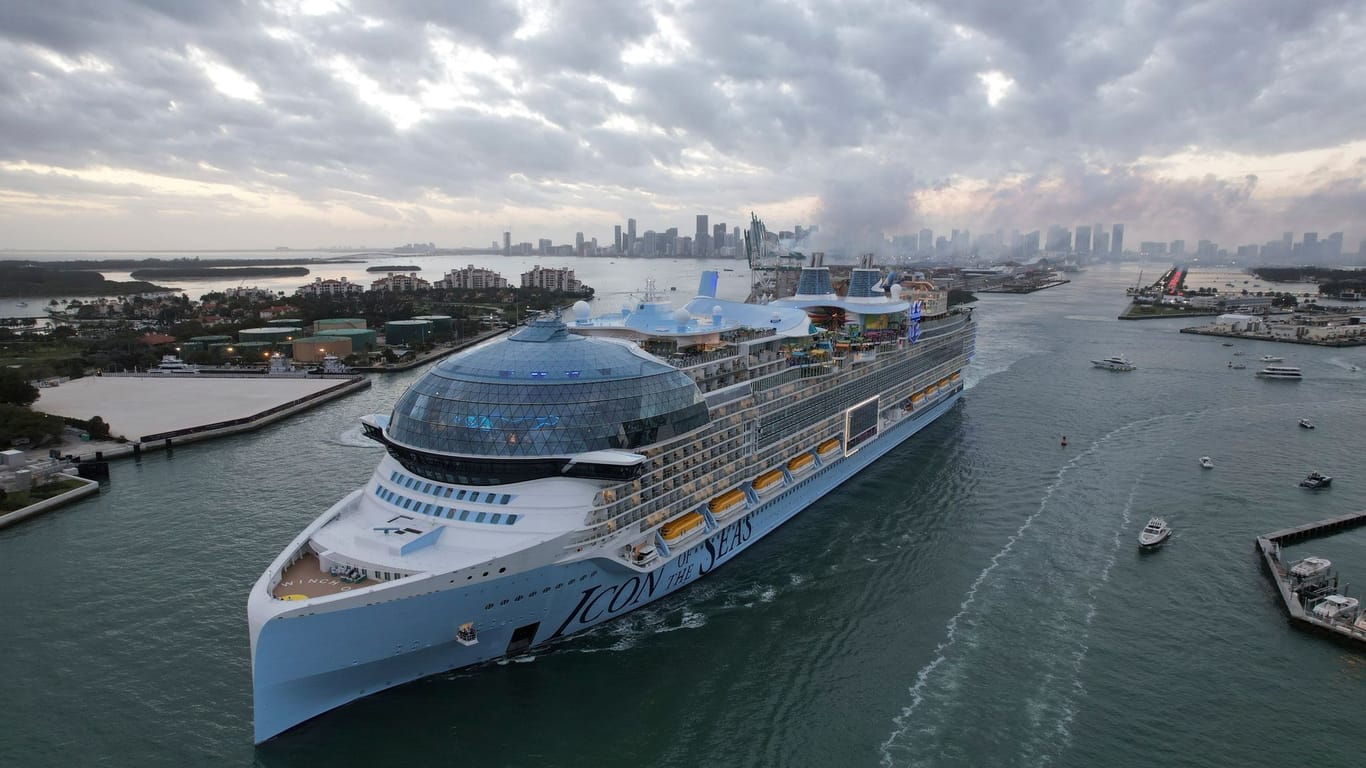 Icon of the Seas legt in Miami ab