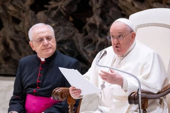 Papst Franziskus während seiner Audienz am Mittwoch: Vor Gläubigen spricht er über die Laster der Lust.
