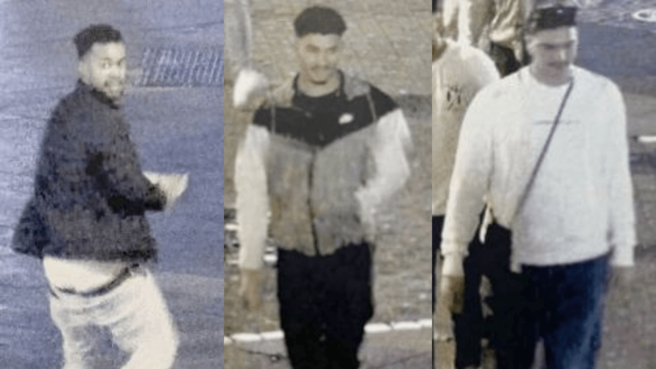 Der Haupttäter (links) und seine Komplizen: Wer kennt die Gesuchten?
