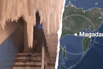 Aufnahmen zeigen Ausnahmezustand: In Magadan leiden die Menschen unter extremer Kälte