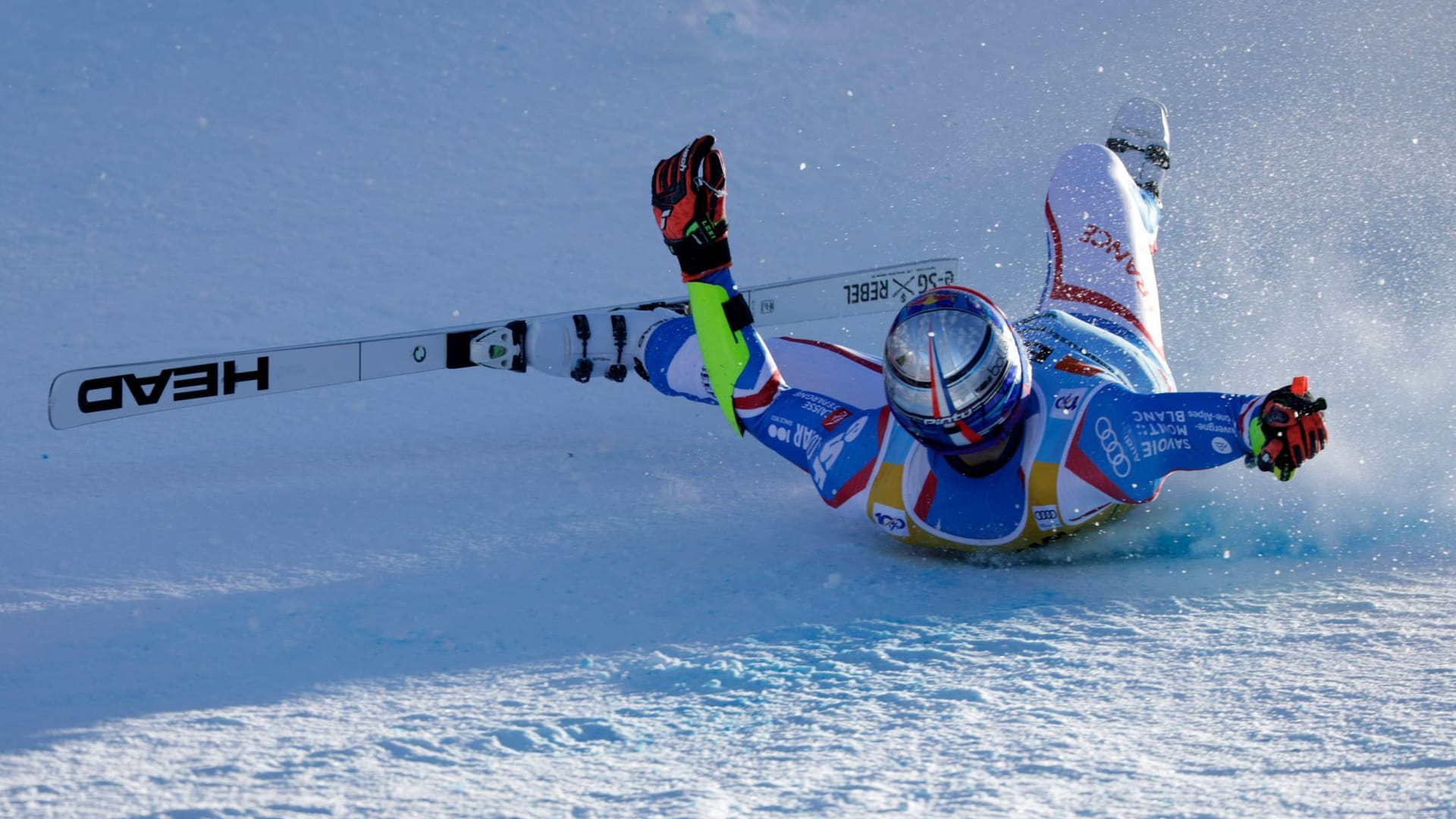 Alexis Pinturault: Der Athlet ist gestürzt.