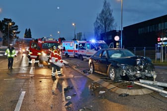 Unfall in Kornwestheim: Die Höhe des Schadens wird auf rund 25.000 Euro geschätzt.