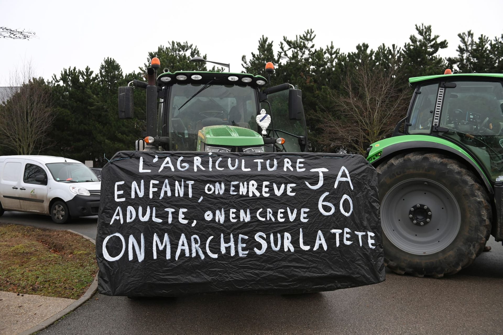 Bauernprotest - Frankreich