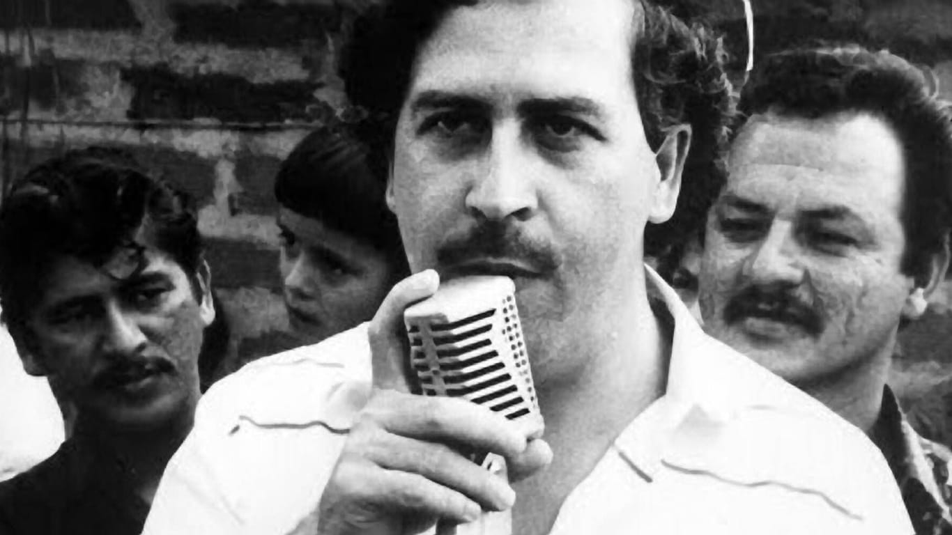 Pablo Escobar: Archivfoto, etwa um 1982.