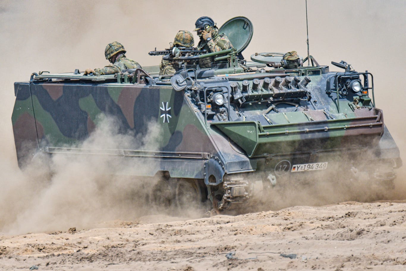Bundeswehr-Soldaten bei einer Übung in Litauen: Die Truppe ist schlechter ausgerüstet als noch vor zwei Jahren.