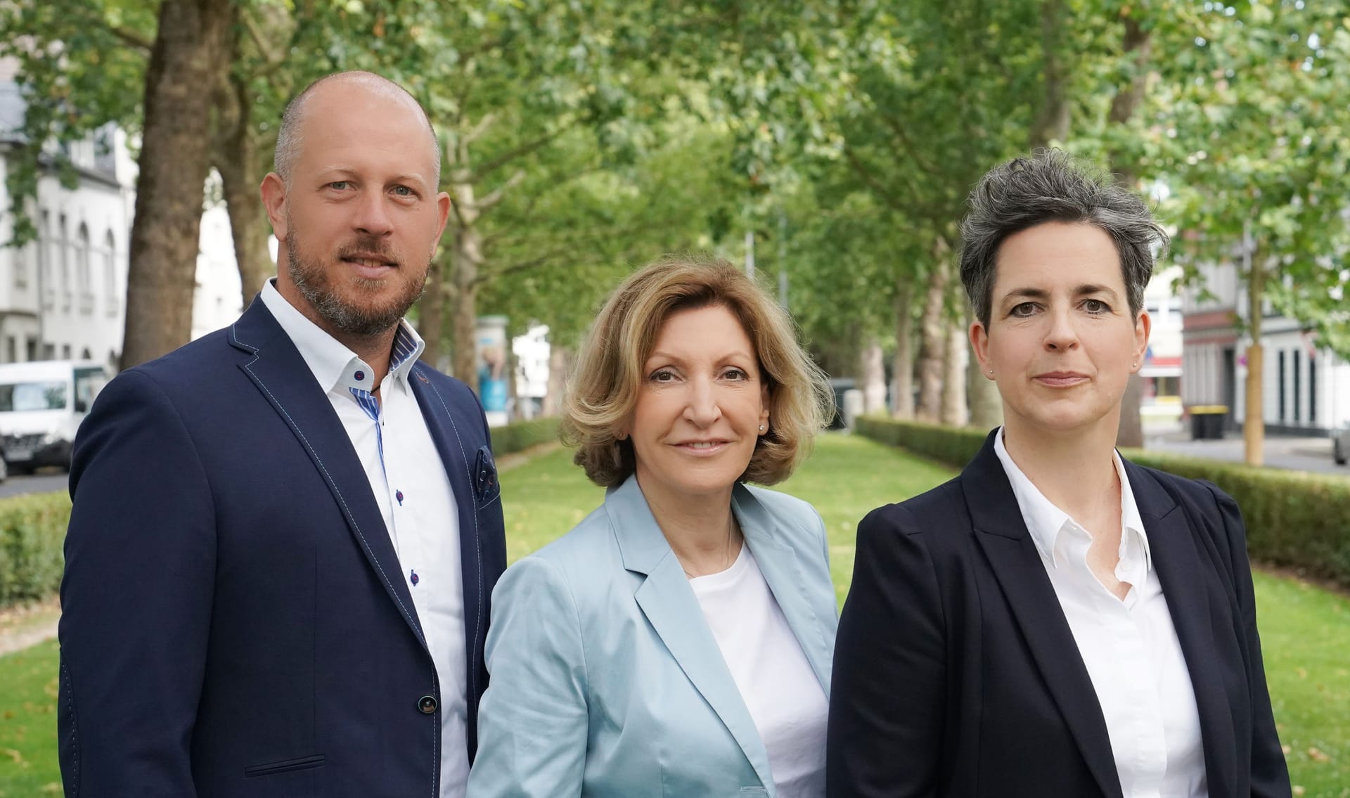 Von links nach rechts: Torsten Müller, Andrea Machost und Katrin Hammerich bilden den Ökoworld-Vorstand.