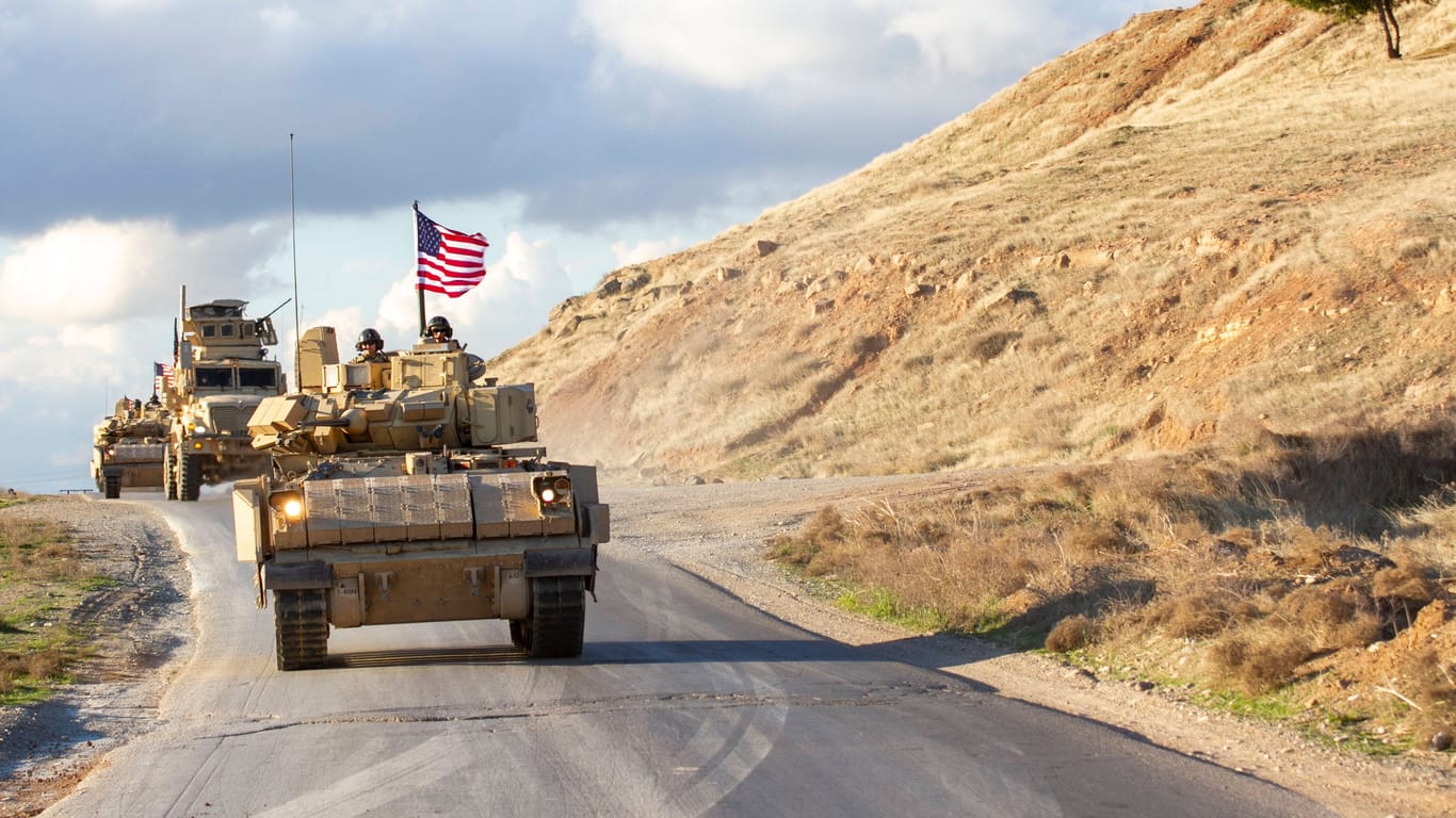 US-Truppen in Syrien: Die USA verfügen über zahlreiche Militärstützpunkte im Nahen und Mittleren Osten.