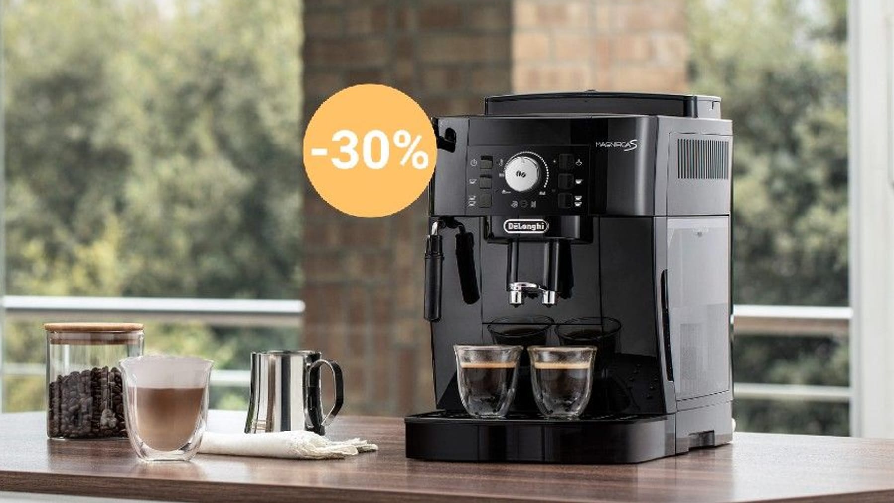 De\'Longhi Kaffeevollautomat reduziert im Amazon-Angebot: Prozent 30 Rabatt