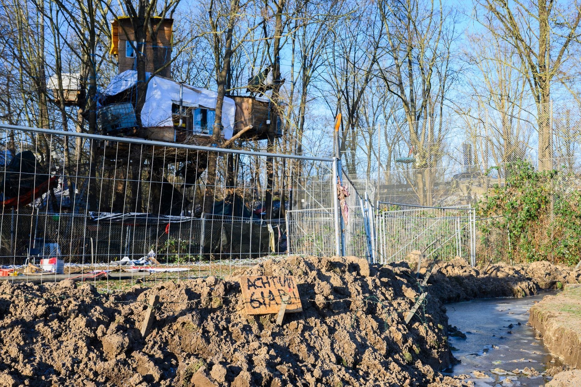 Proteste gegen Ausbau des Südschnellwegs in Hannover