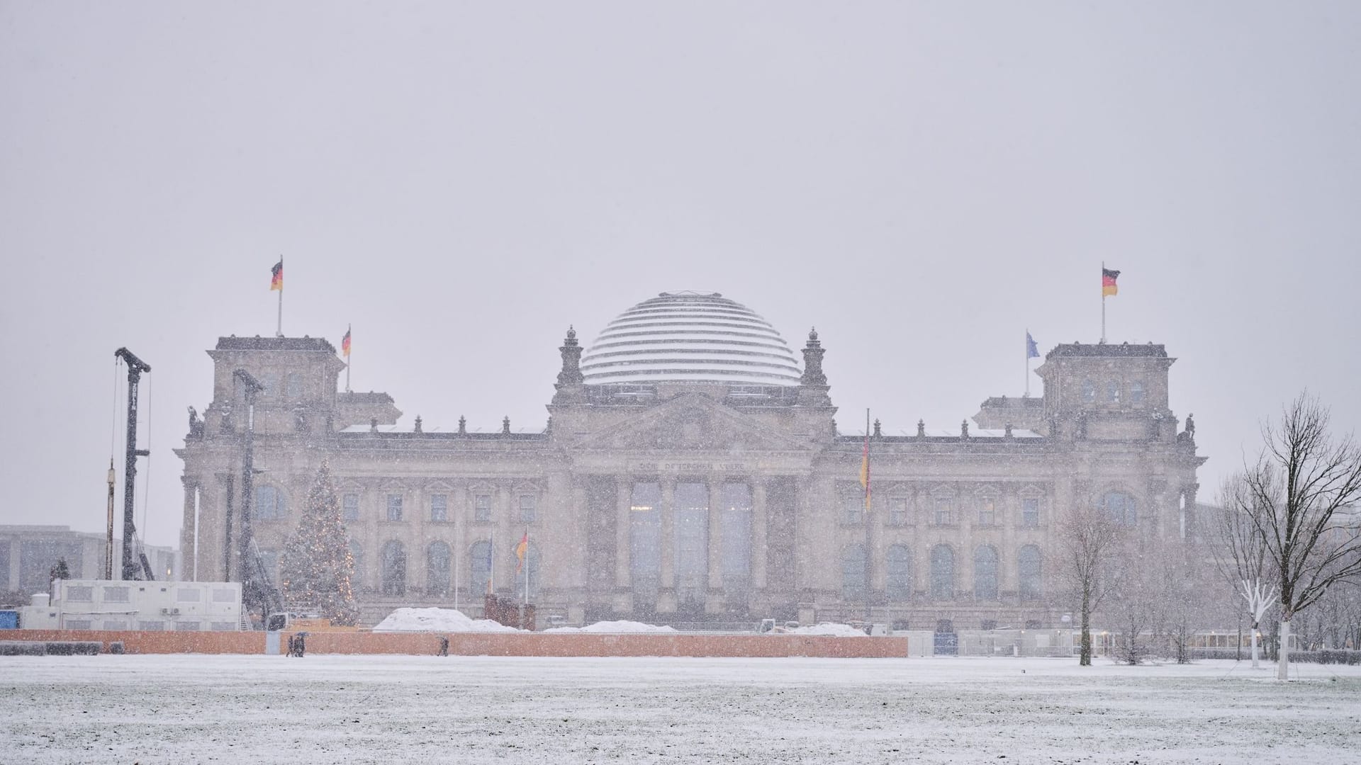 Winterwetter in Berlin