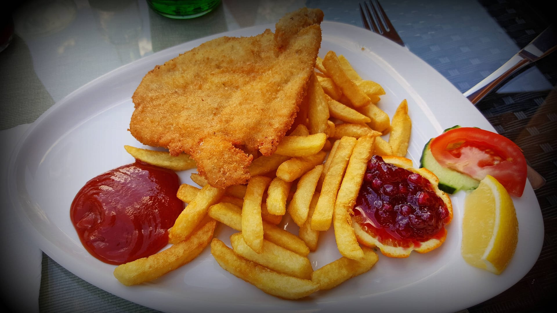 Ein Kinderschnitzel