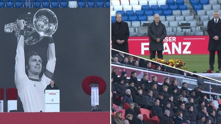 Franz Beckenbauer – Trauerfeier: Die Emotionalsten Bilder Des Gedenkens