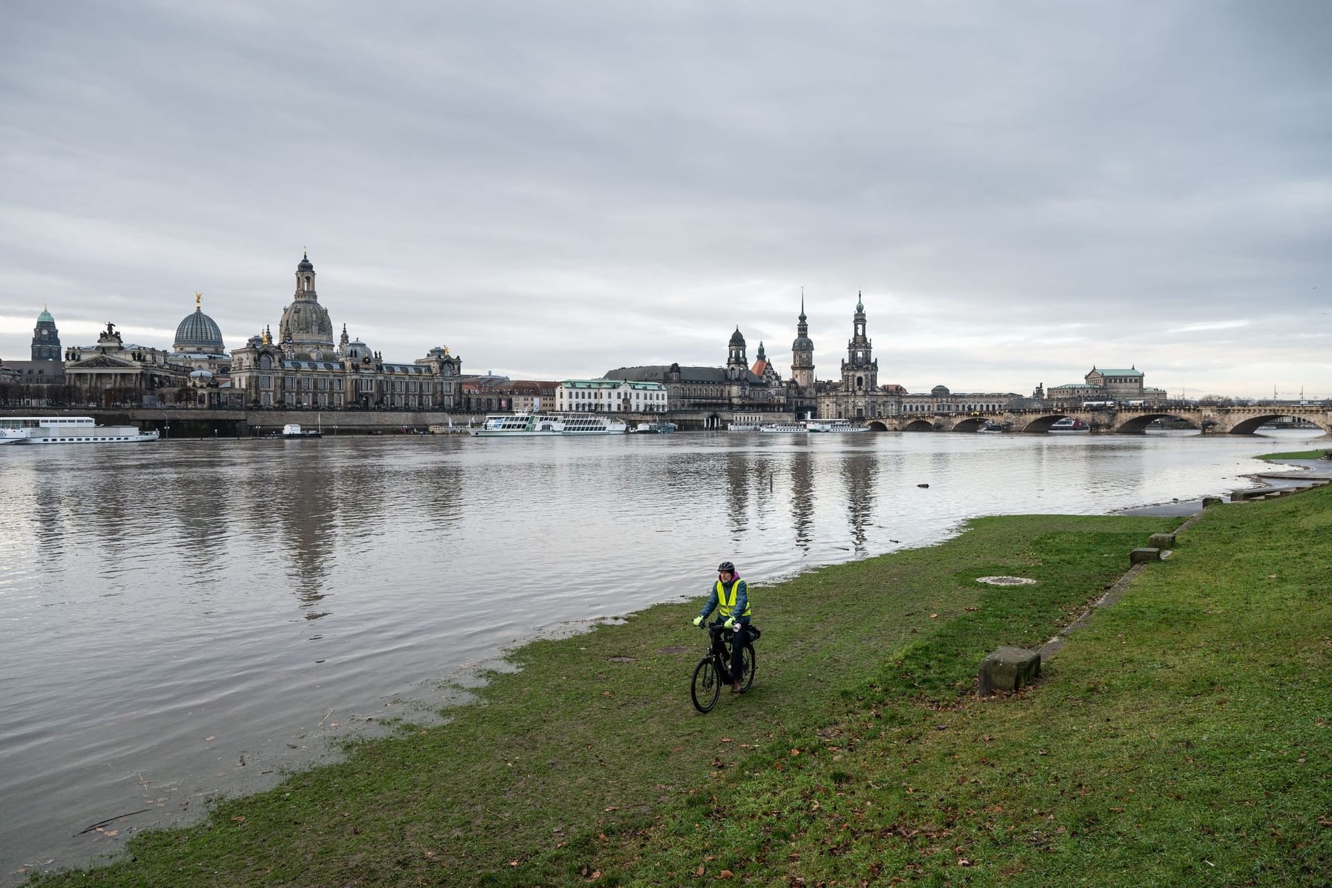 Hochwasser in Sachsen - Dresden