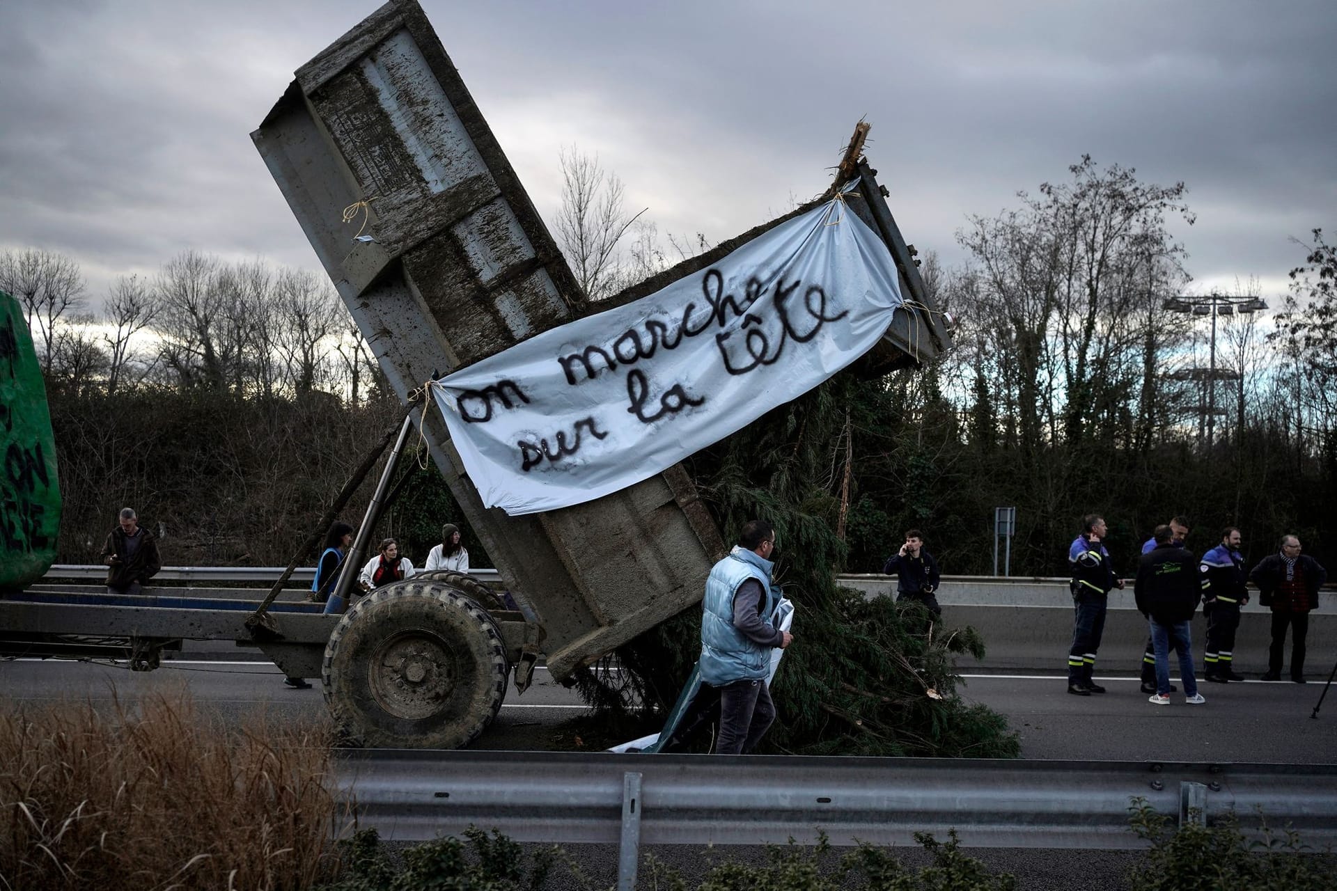 Bauernprotest - Frankreich