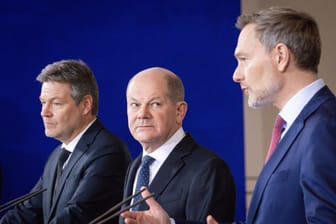 Ampelchefs Habeck, Scholz, Lindner: Wie lang hält das Bündnis noch?