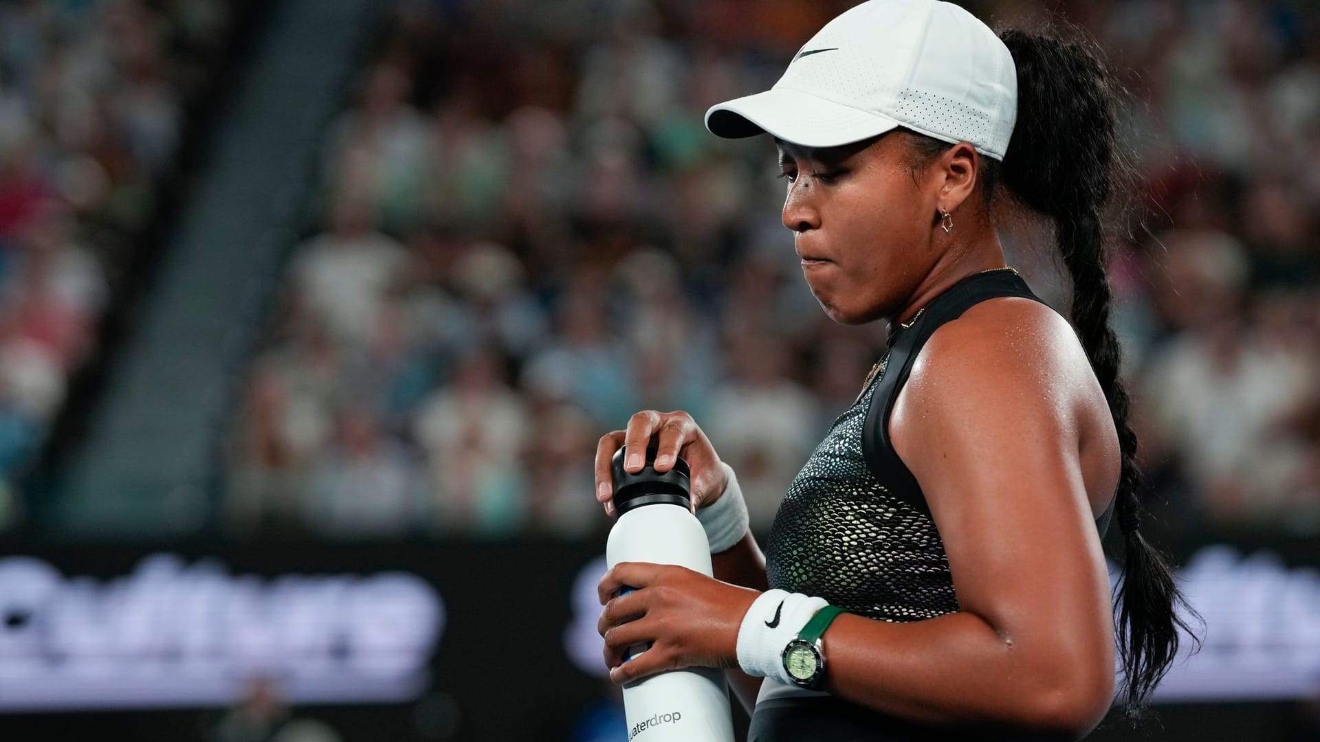 Naomi Osaka nach ihrer Niederlage: Die US-Amerikanerin reist bei den Australian Open früh nach Hause.