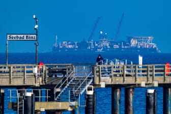 LNG-Terminal in Rügen: Die Gas-Pipeline kann bald in Betrieb genommen werden.