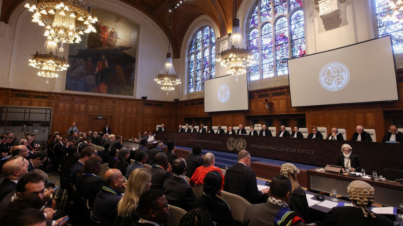 Prozessauftakt im Internationalen Gerichtshof: Südafrika wirft Israel Völkermord vor.