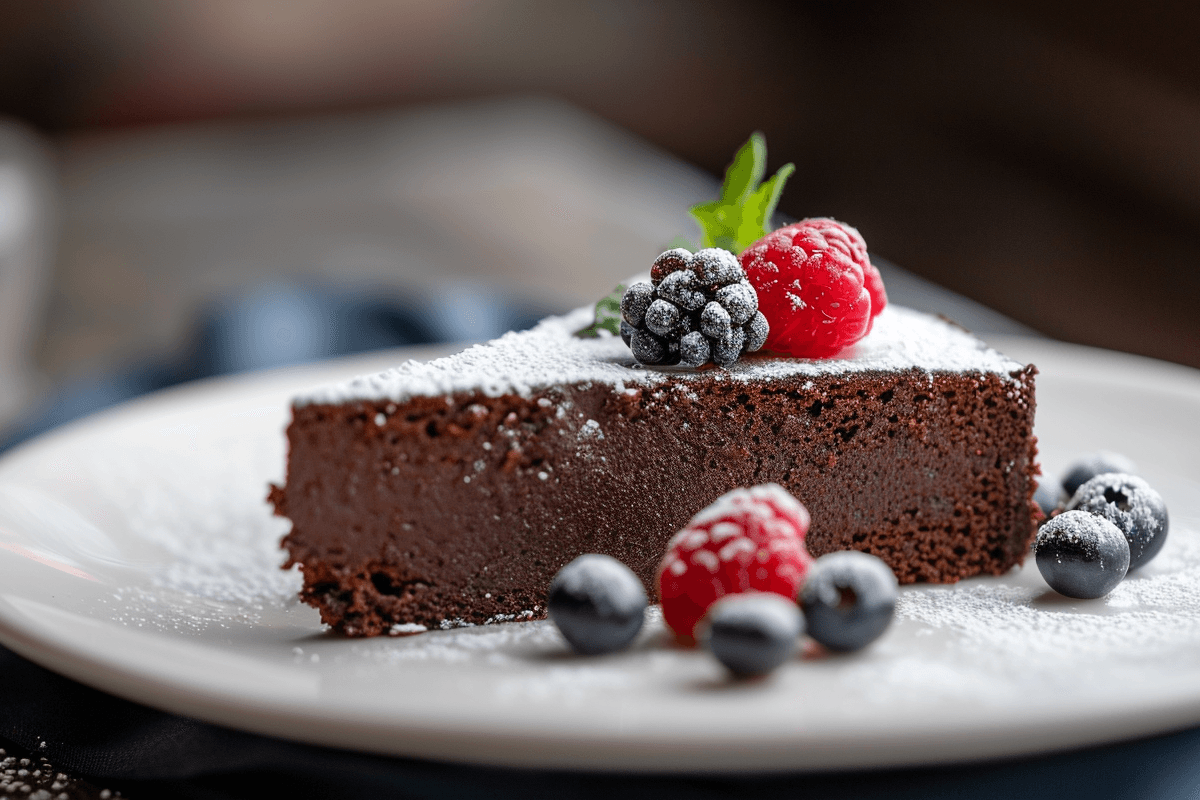 Veganer Schokokuchen mit Avocado und Mandelmilch