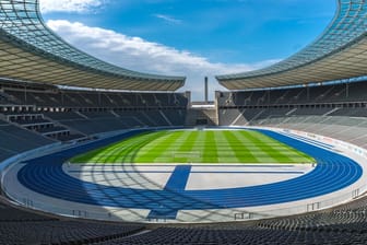 Das Olympiastadion in Berlin: Hier wird das EM-Finale ausgetragen.