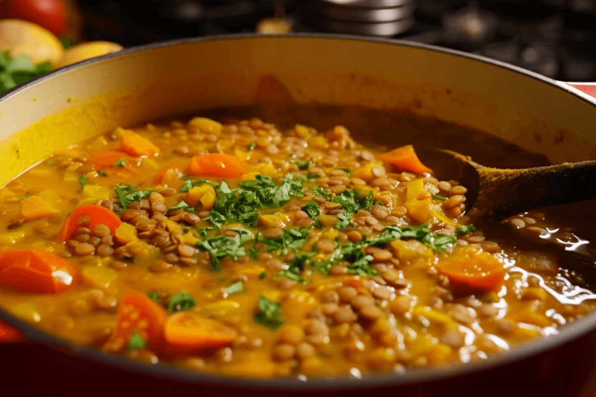 Vegane Linsensuppe