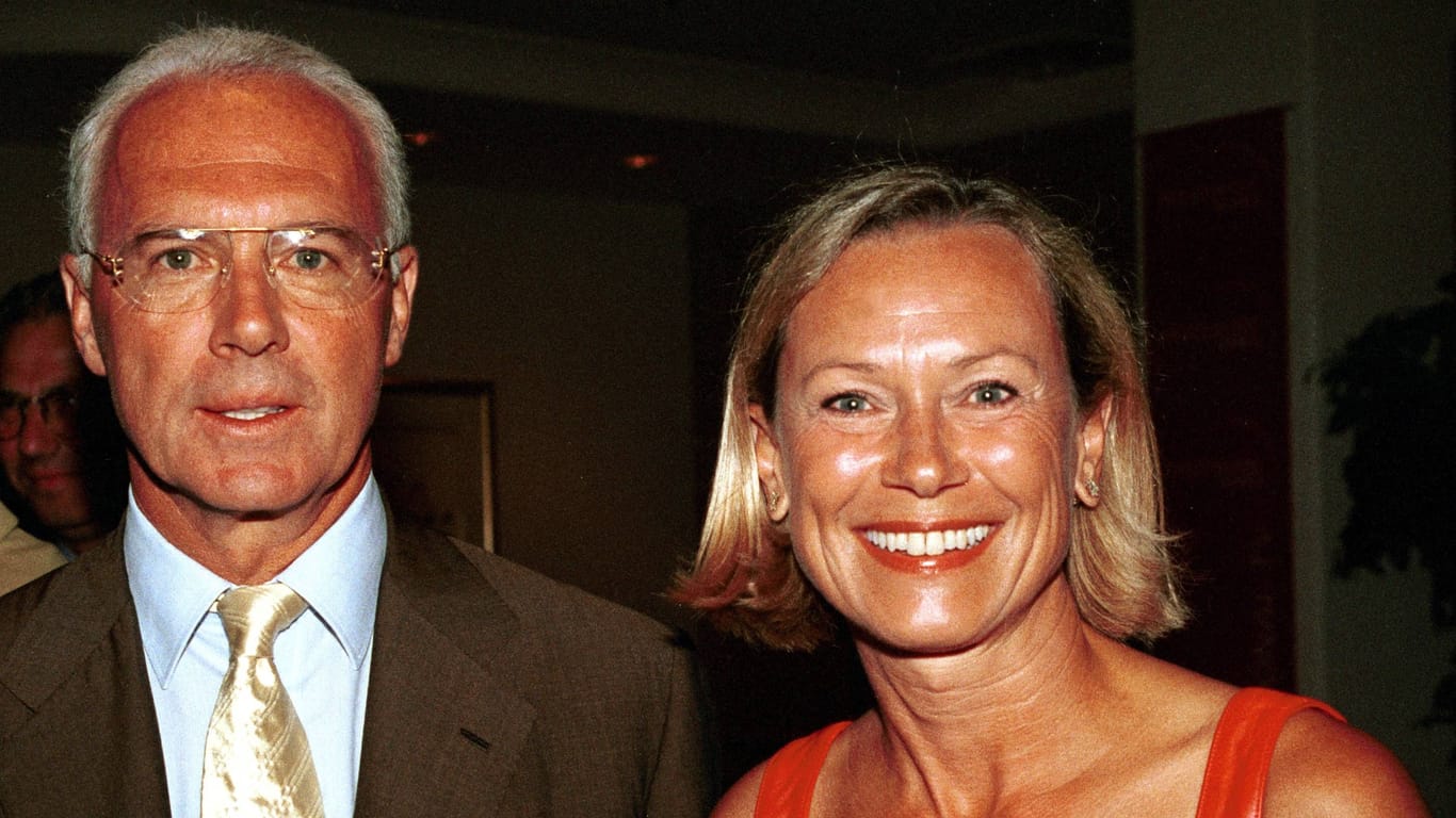 Franz und Sybille Beckenbauer: 1990 gaben sich die beiden das Jawort, 2004 wurde die Scheidung offiziell.