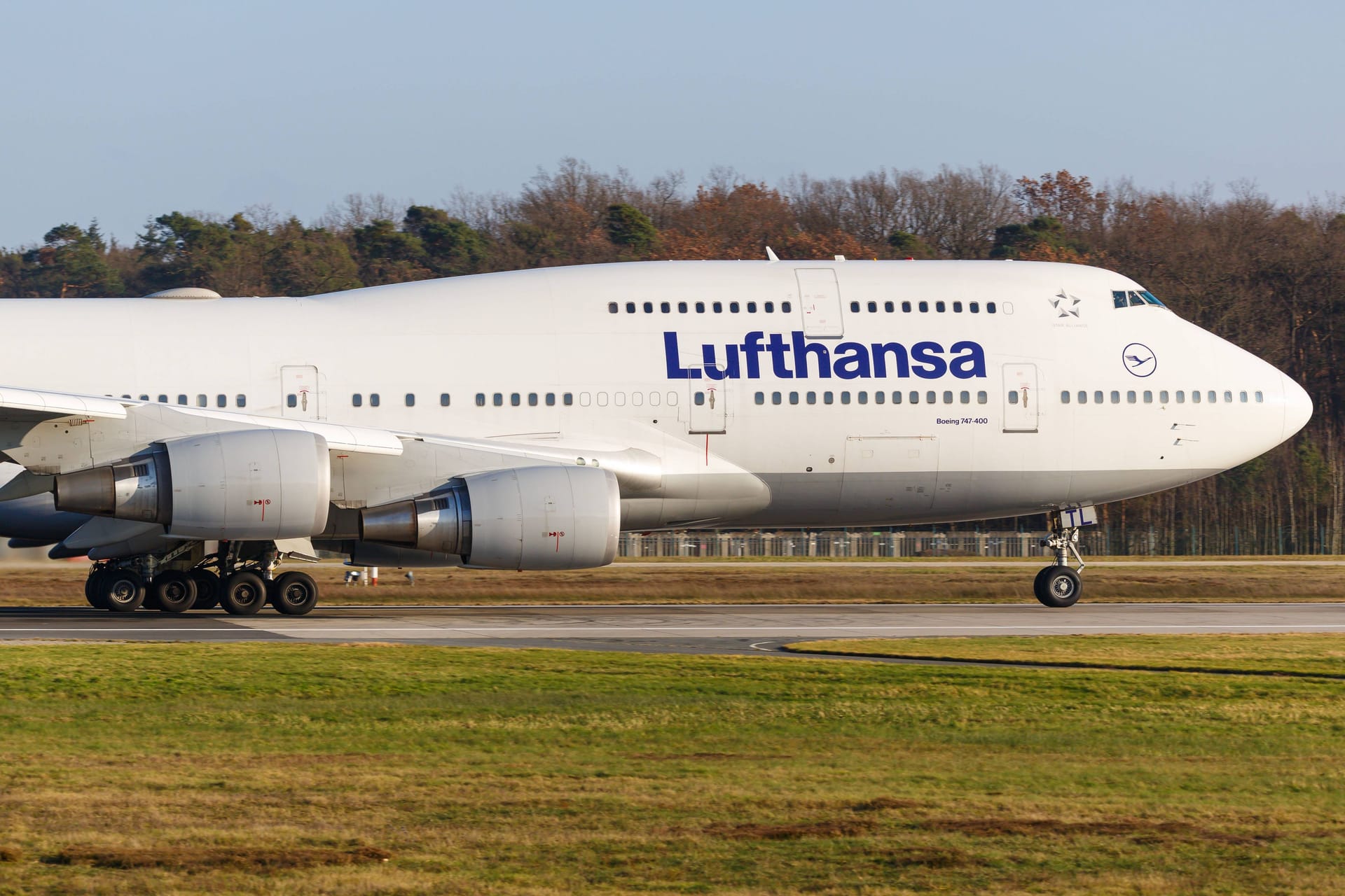 Der Lufthansa-Jet mit der Kennung D-ABTL (Archivbild): Hier bei einem Start in Frankfurt.