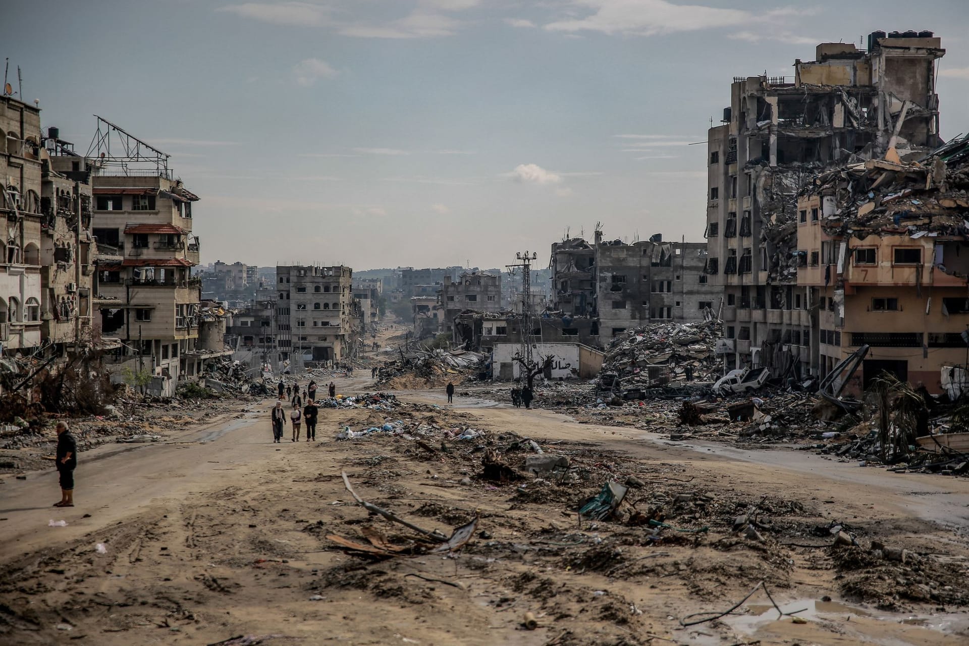 Quartiere wie das Scheich-Radwan-Viertel in Gaza sind auf Jahre hinaus zerstört.
