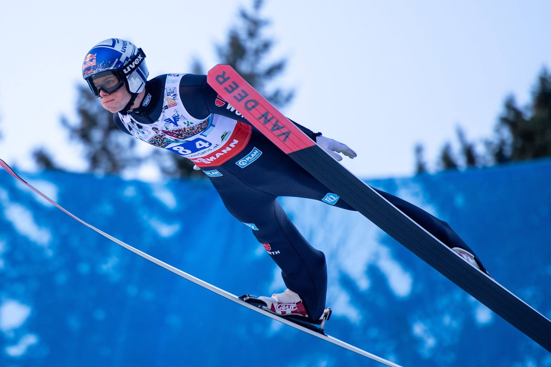 Andreas Wellinger: Er landete mit dem deutschen Team auf Rang drei.