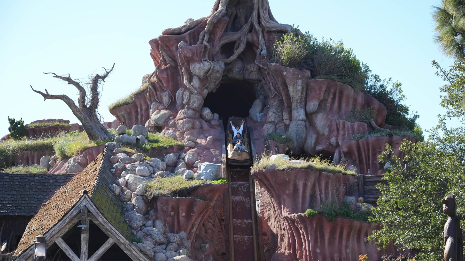 Splash Mountain Disneyland Anaheim: 2024 gibt es die Attraktion nicht mehr.