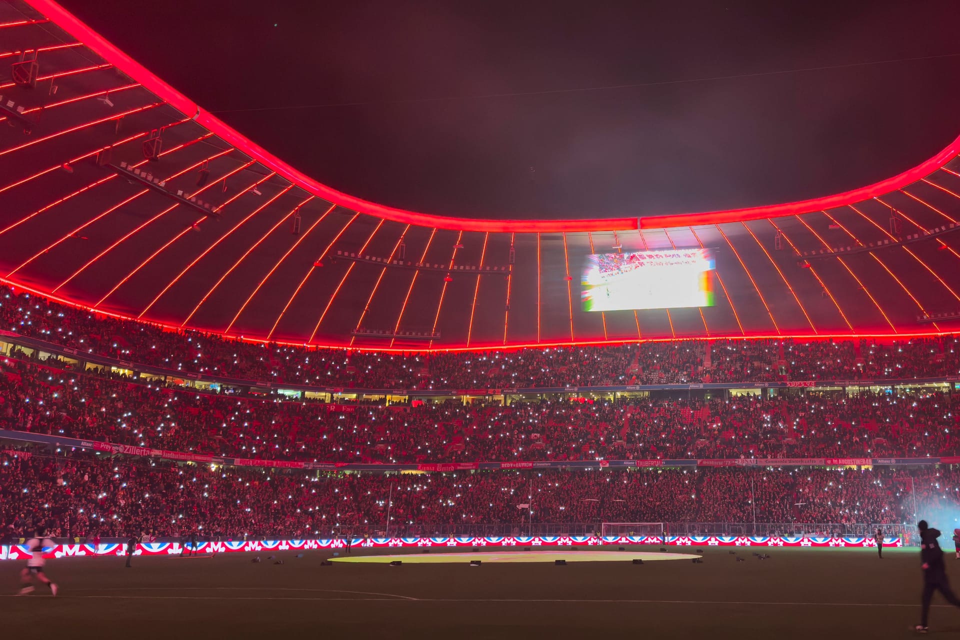 Die Heimstätte des FC Bayern: die Allianz Arena in München.