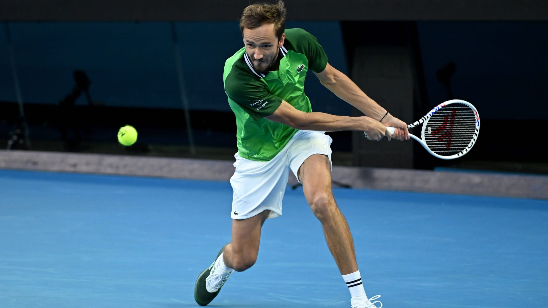 Zermürbend lange Ballwechsel: Daniil Medwedew.