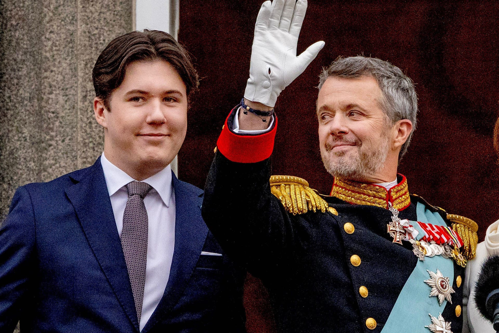 Prinz Christian und König Frederik X.: Seit Mitte Januar haben sich die Rollen im dänischen Königshaus umgestellt.