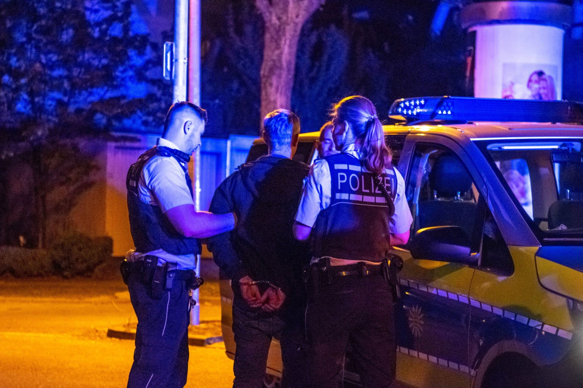 Einsatz der Polizei (Symbolbild): In Stuttgart wurde ein Schüler festgenommen.