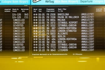 Streik an deutschen Flughäfen: Mehr als 1.000 Flüge fallen am Donnerstag aus.