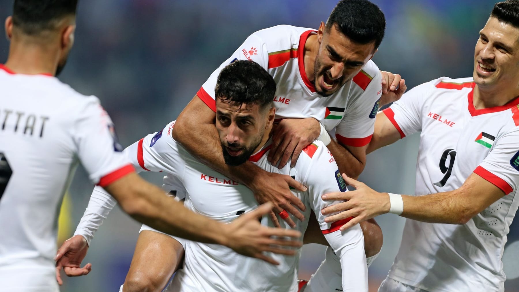 Syrische und palästinensische Fußballer erstmals weiter